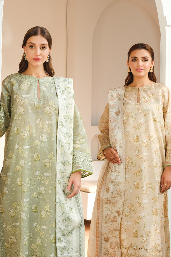 EMBROIDERED  LAWN UF-655