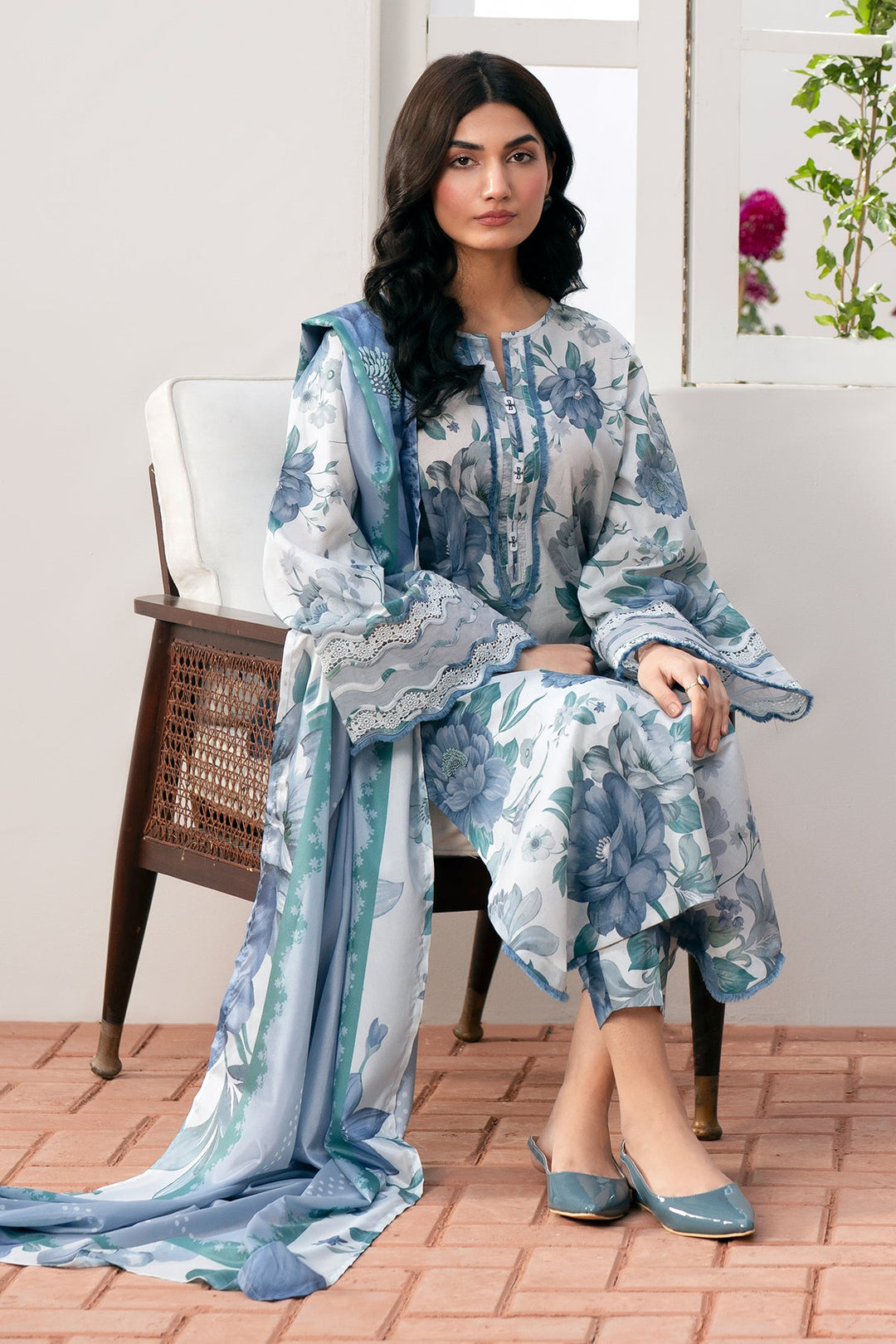 DIGITAL PRINTED LAWN UF-541