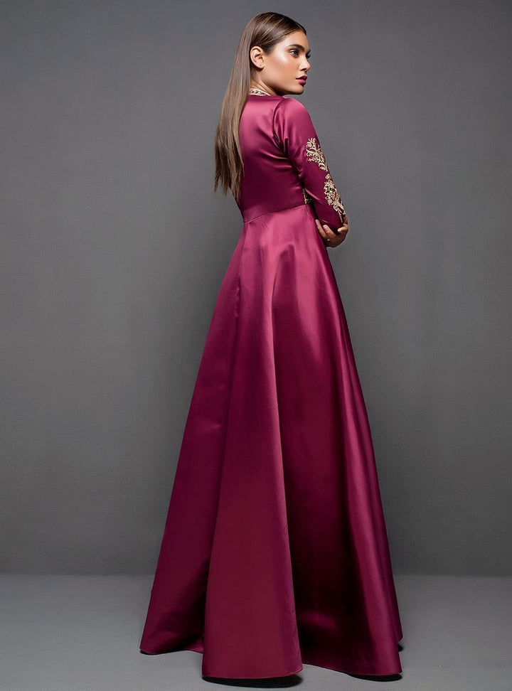 Maroon Gown