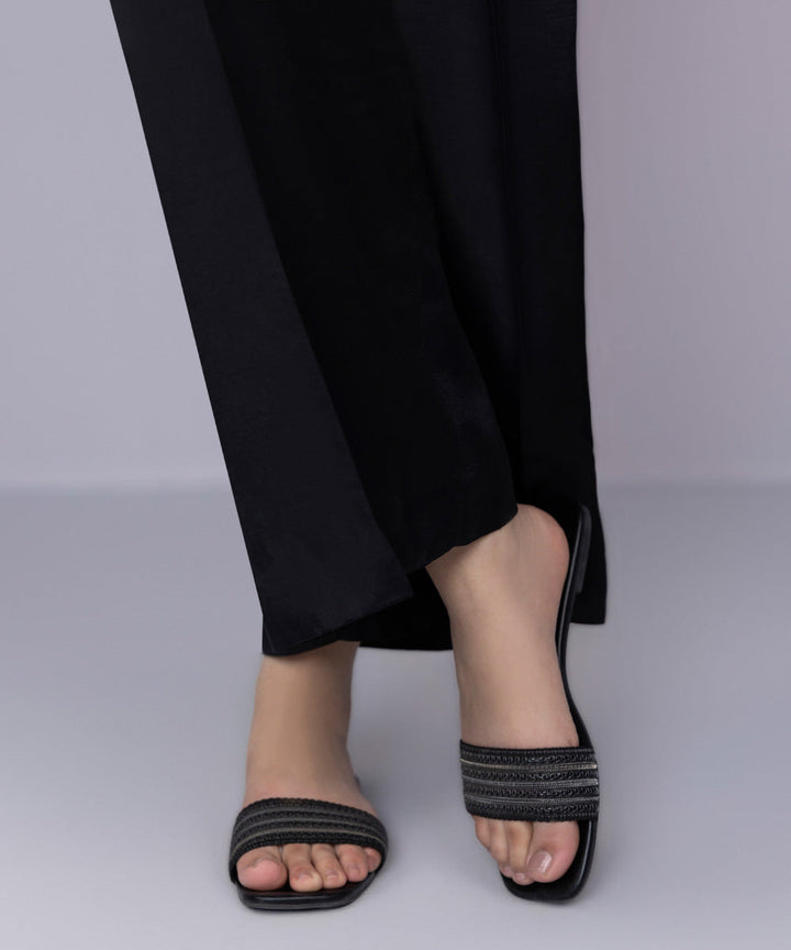 Raw Silk Culottes