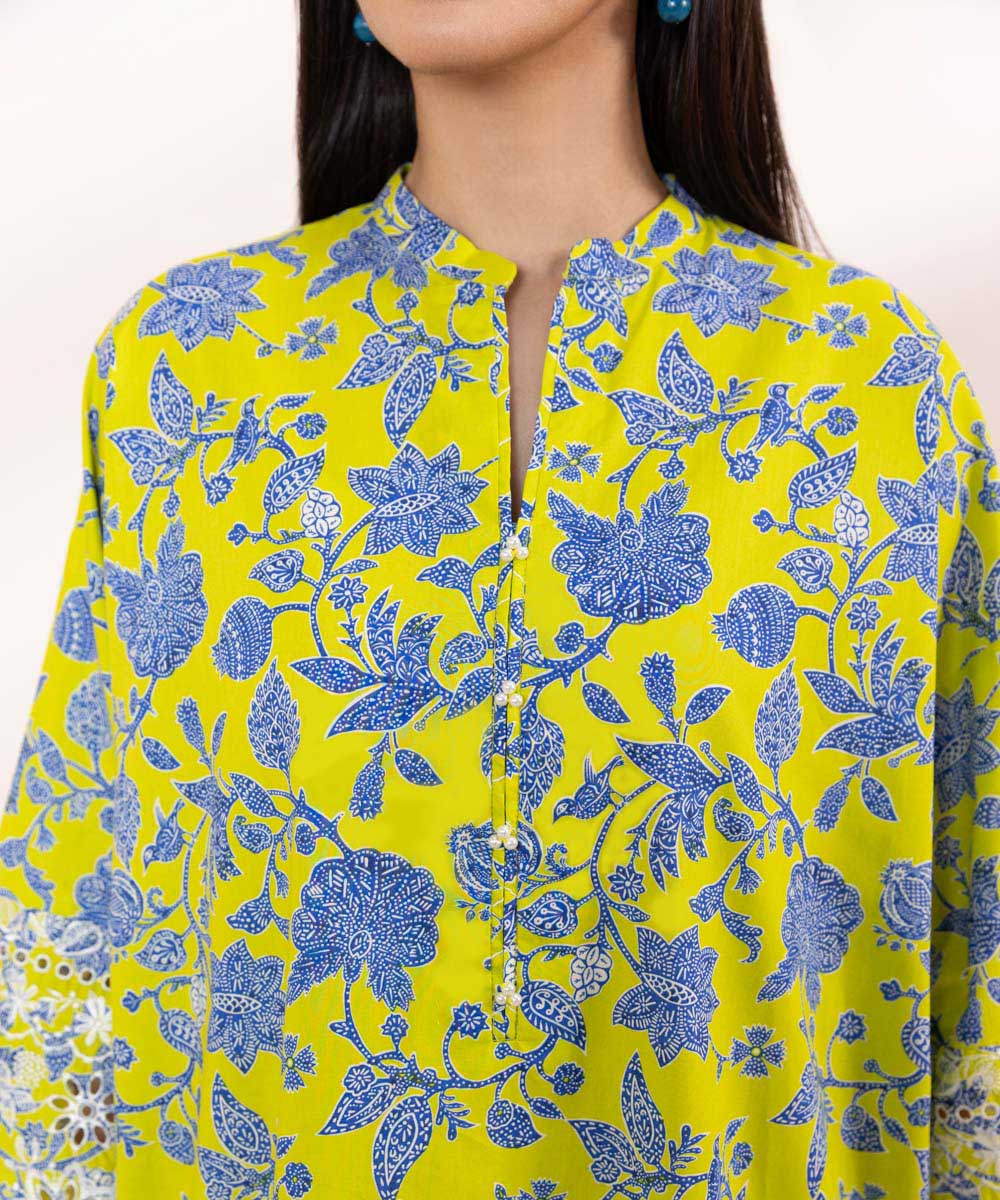 Embroidered Cambric Shirt