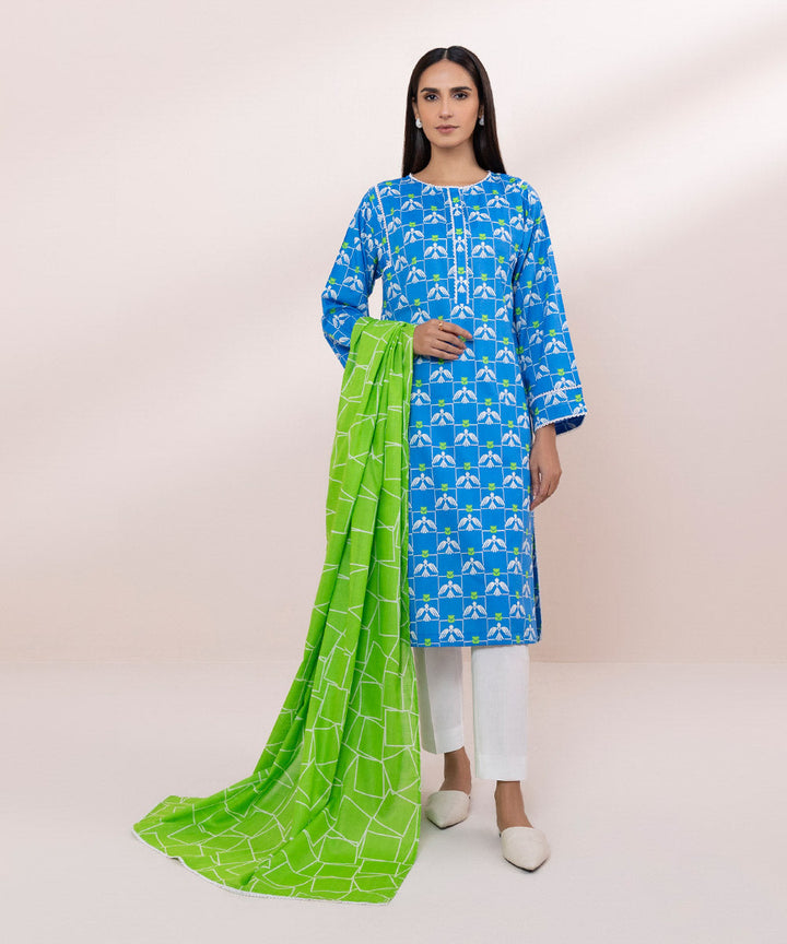 Printed Voile Dupatta