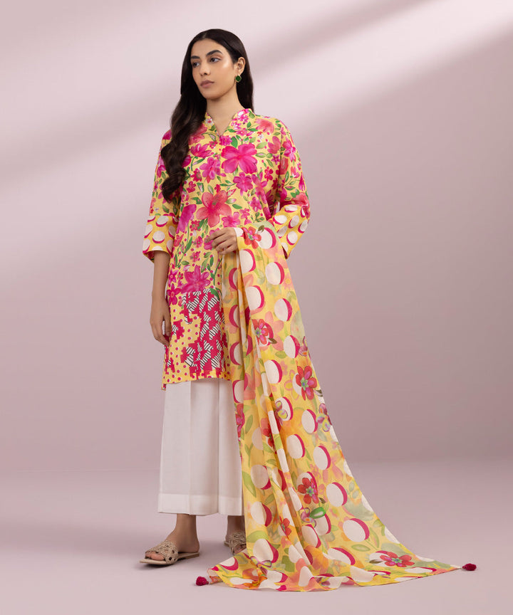 Printed Voile Dupatta