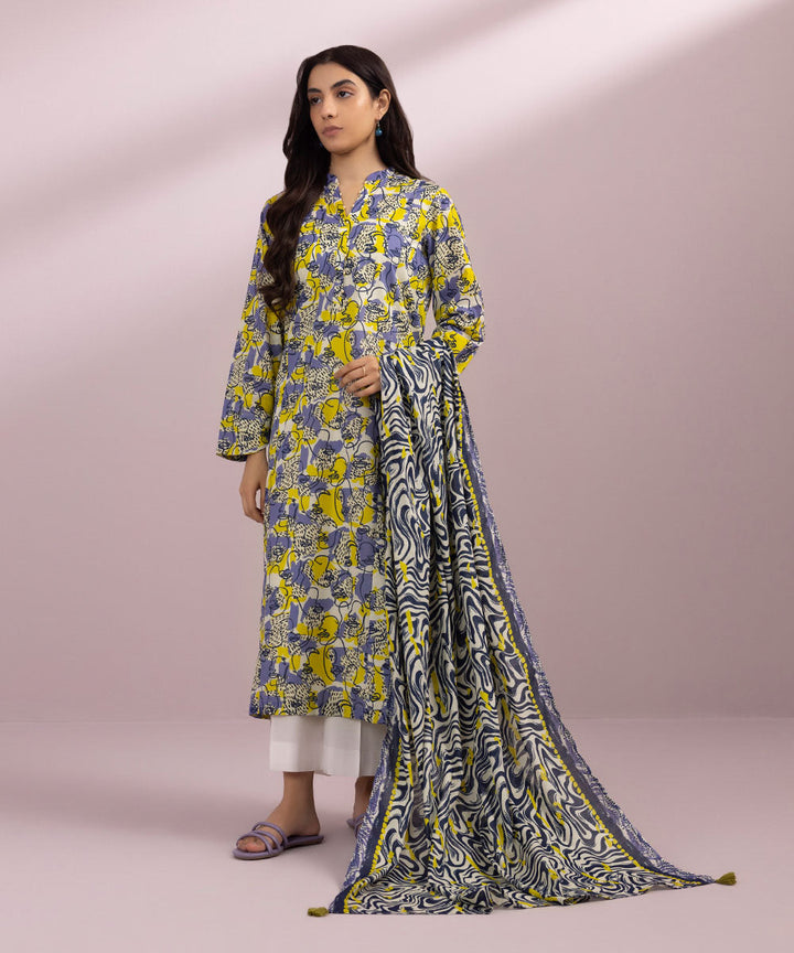 Printed Voile Dupatta