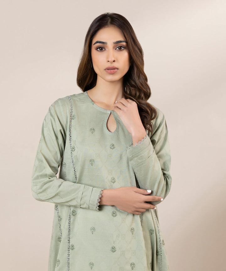 Embroidered Jacquard Shirt