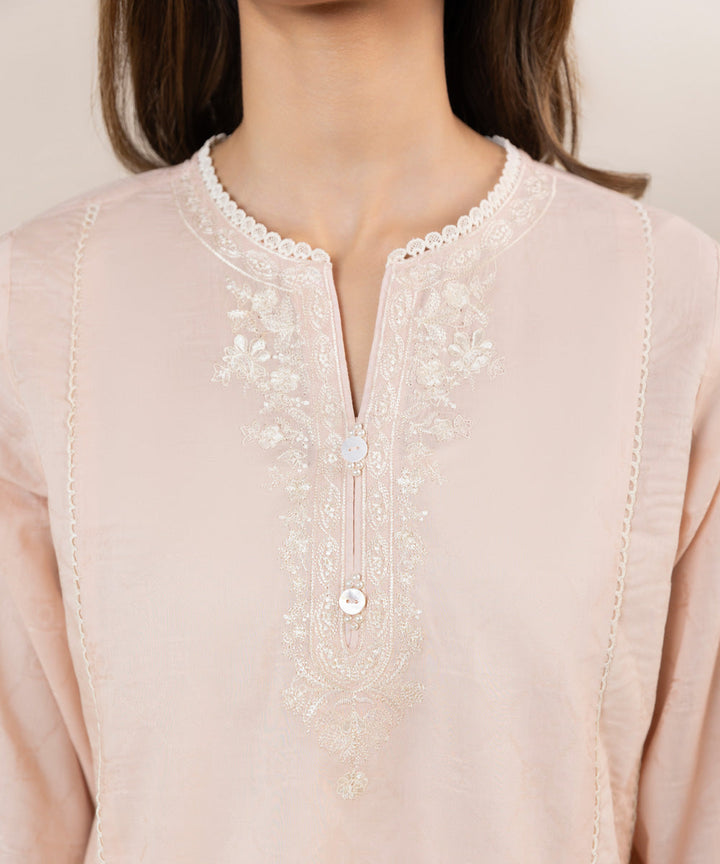 Embroidered Jacquard Shirt