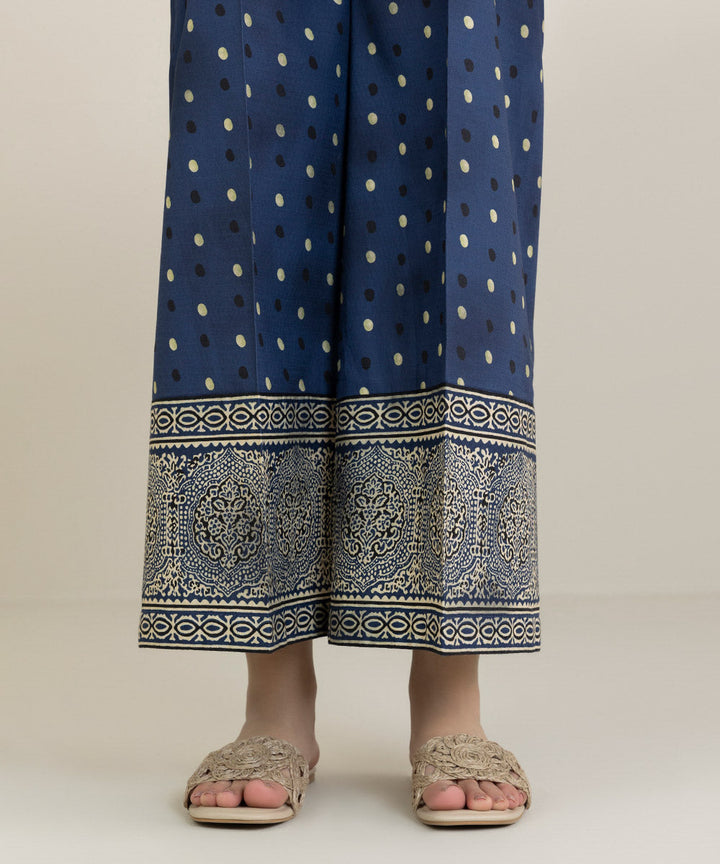 Printed Dobby Culottes