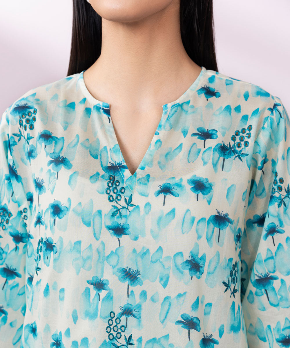 Embroidered Lawn Shirt