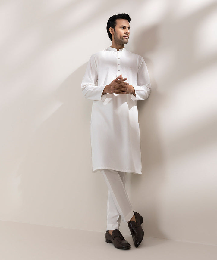 Blended Jacquard Kurta