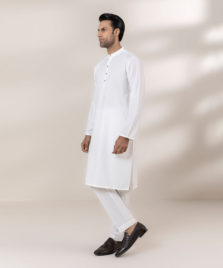 Blended Jacquard Kurta