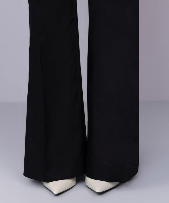 Cambric Boot-cut Pants