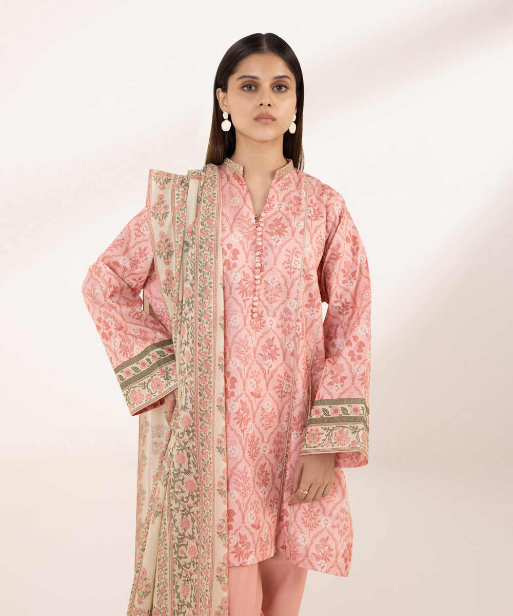 2 Piece - Printed Lawn Suit