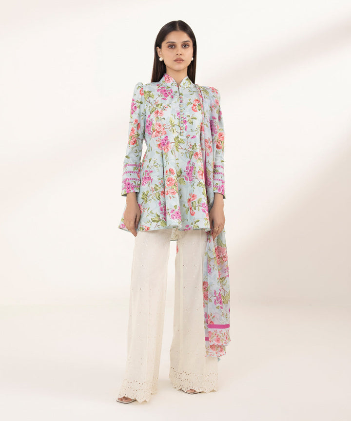 2 Piece - Printed Lawn Suit