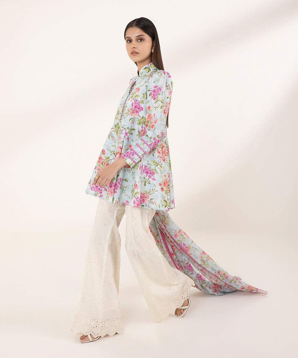 2 Piece - Printed Lawn Suit