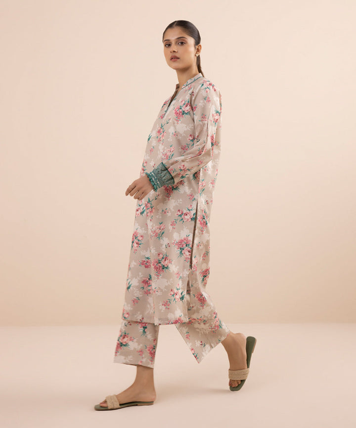 2 Piece - Printed Lawn Suit