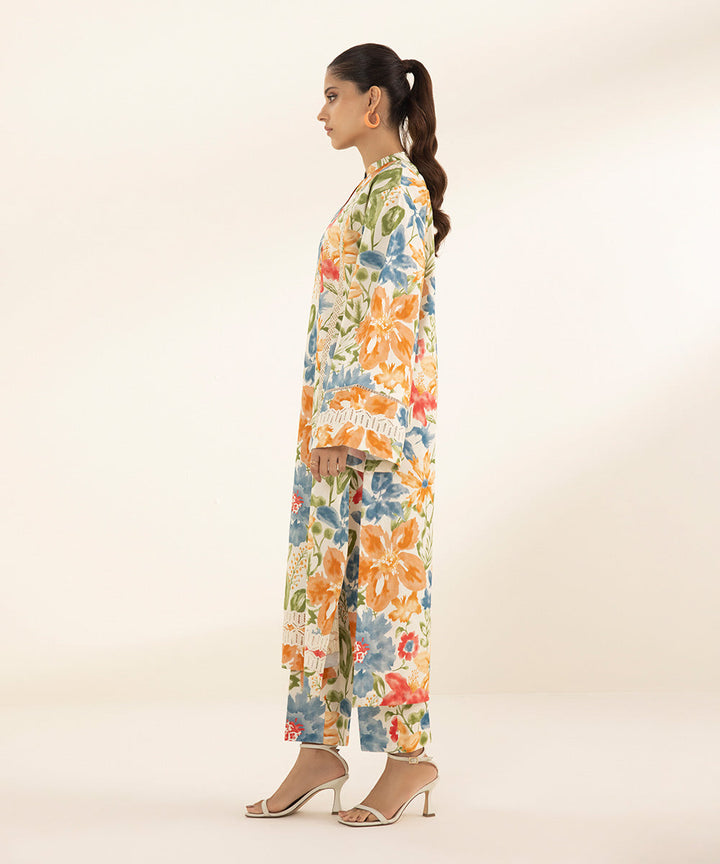 2 Piece - Printed Lawn Suit