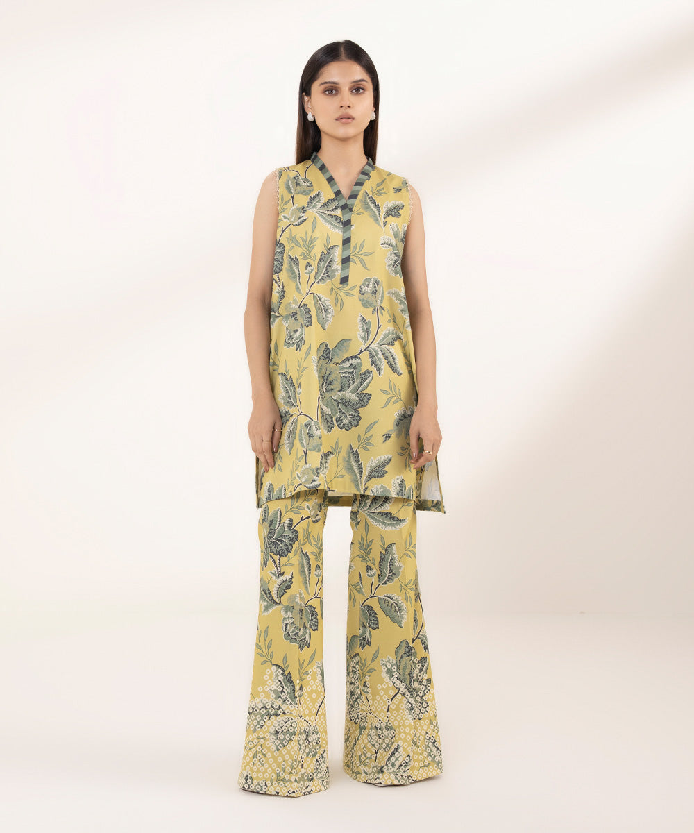 2 Piece - Printed Lawn Suit