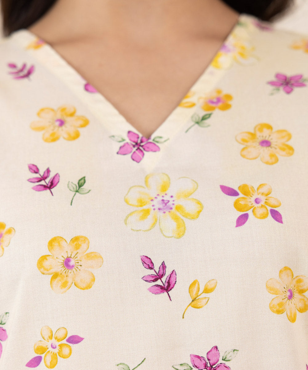 Printed Cotton Viscose Shirt