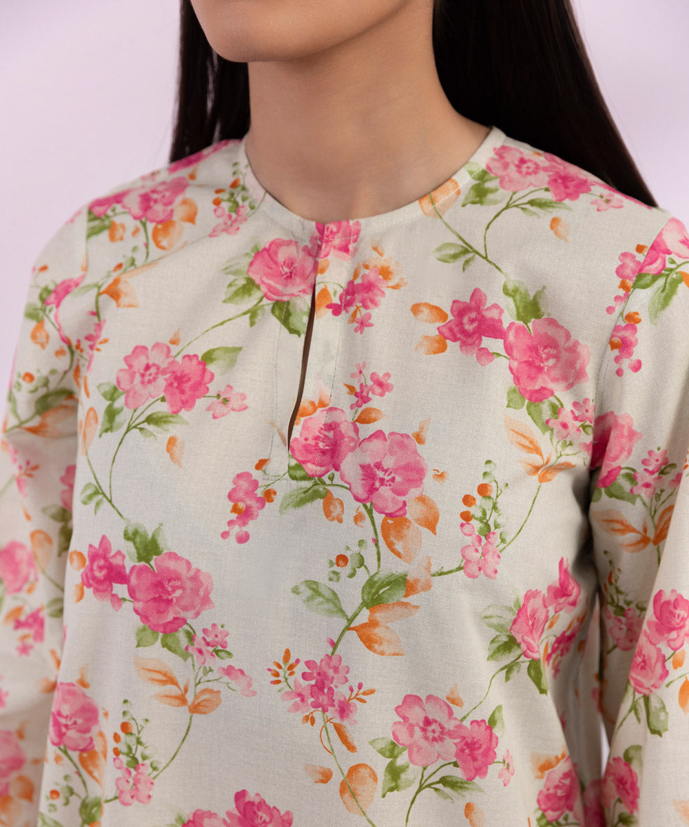 Printed Lawn Shirt