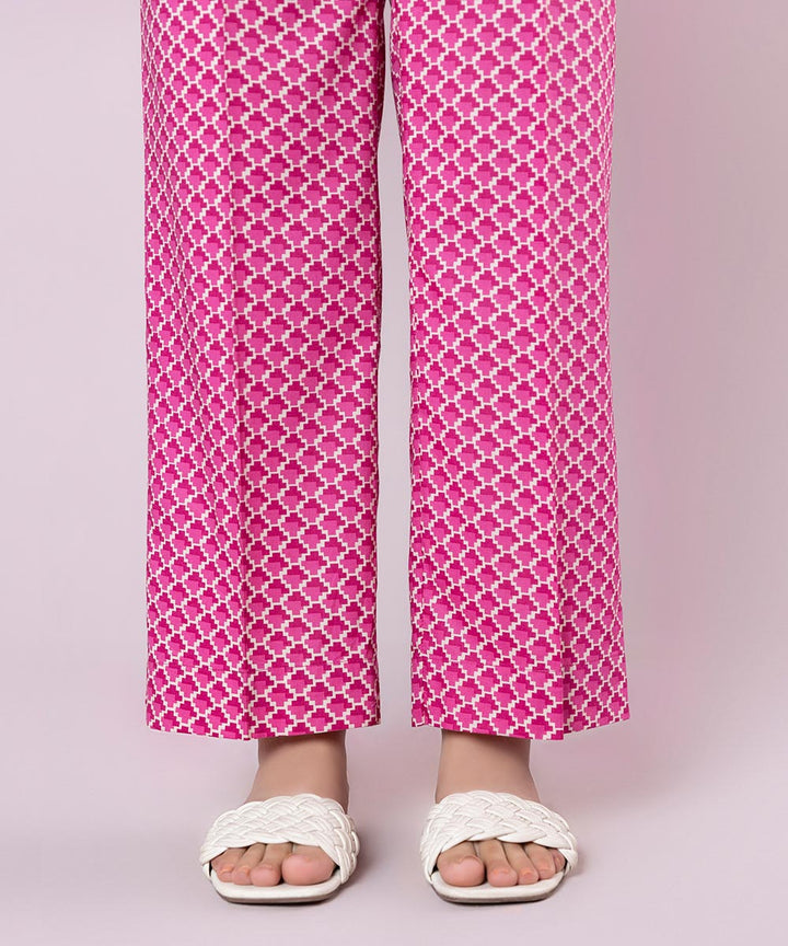 Printed Cotton Viscose Pants