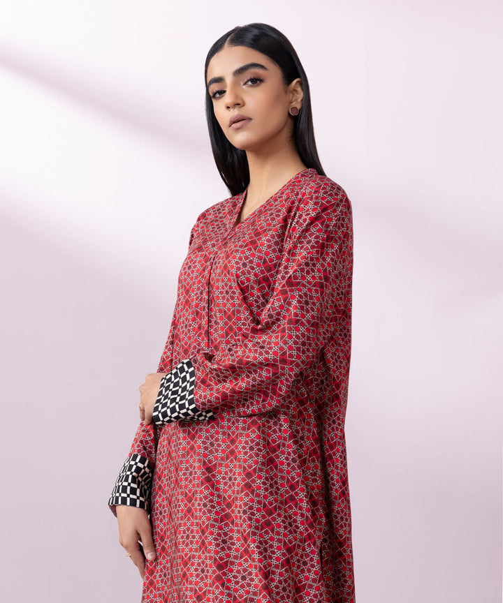 Printed Arabic Lawn Shirt