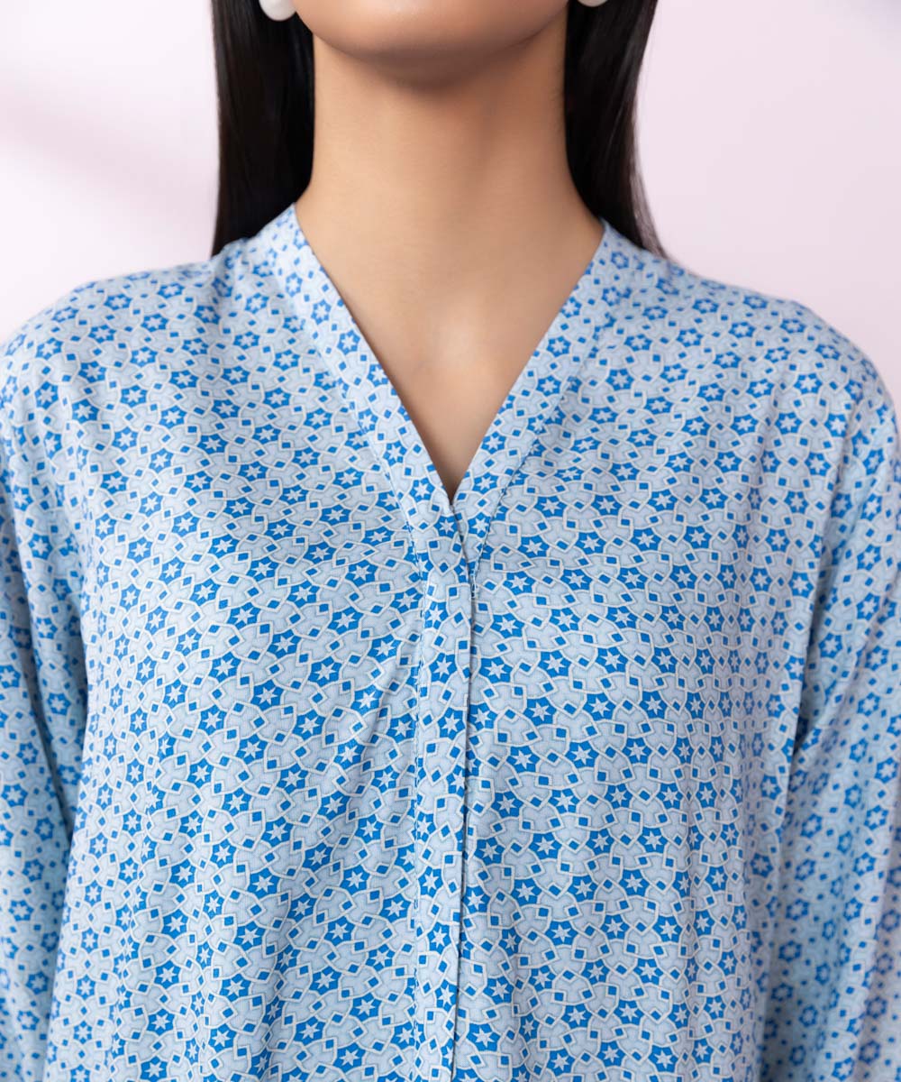 Printed Arabic Lawn Shirt