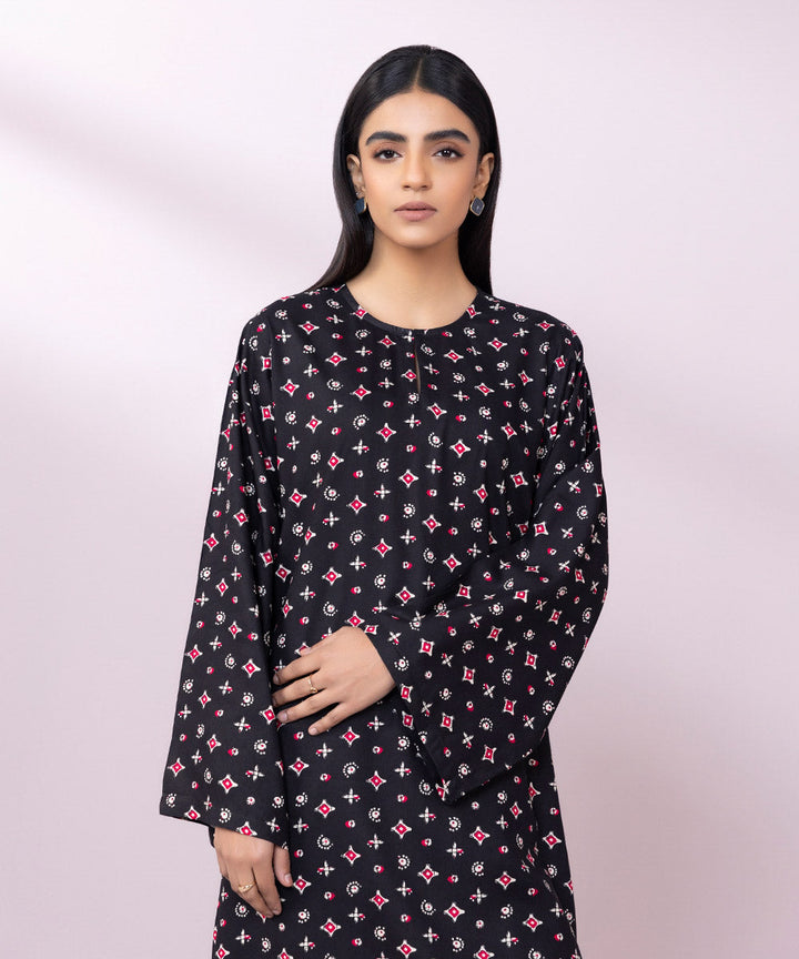 Printed Arabic Lawn Shirt