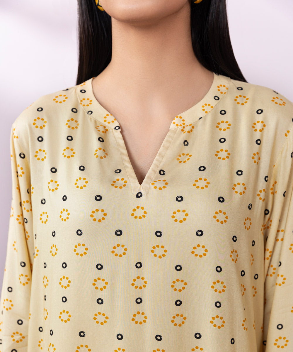 Printed Arabic Lawn Shirt