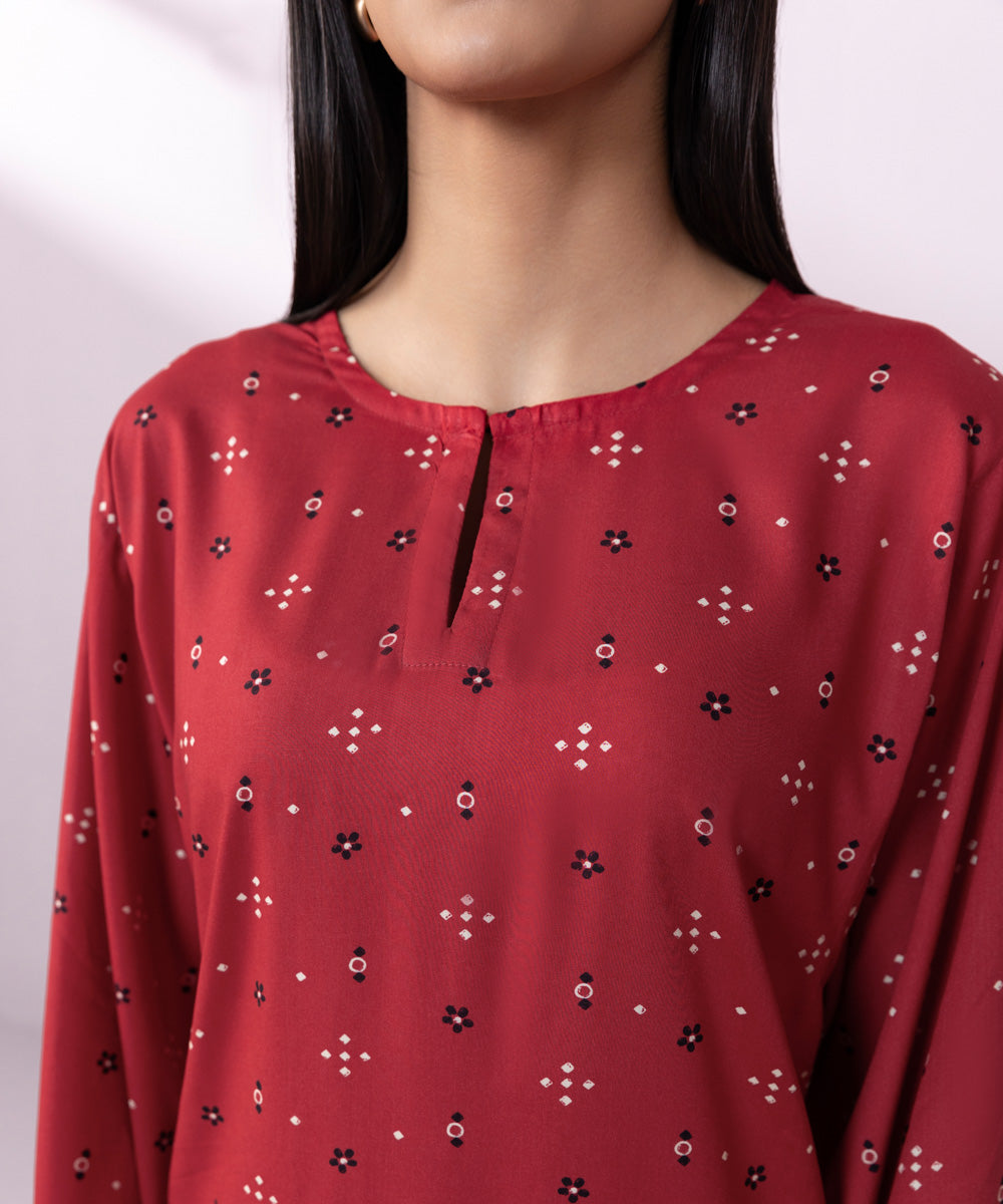 Printed Arabic Lawn Shirt