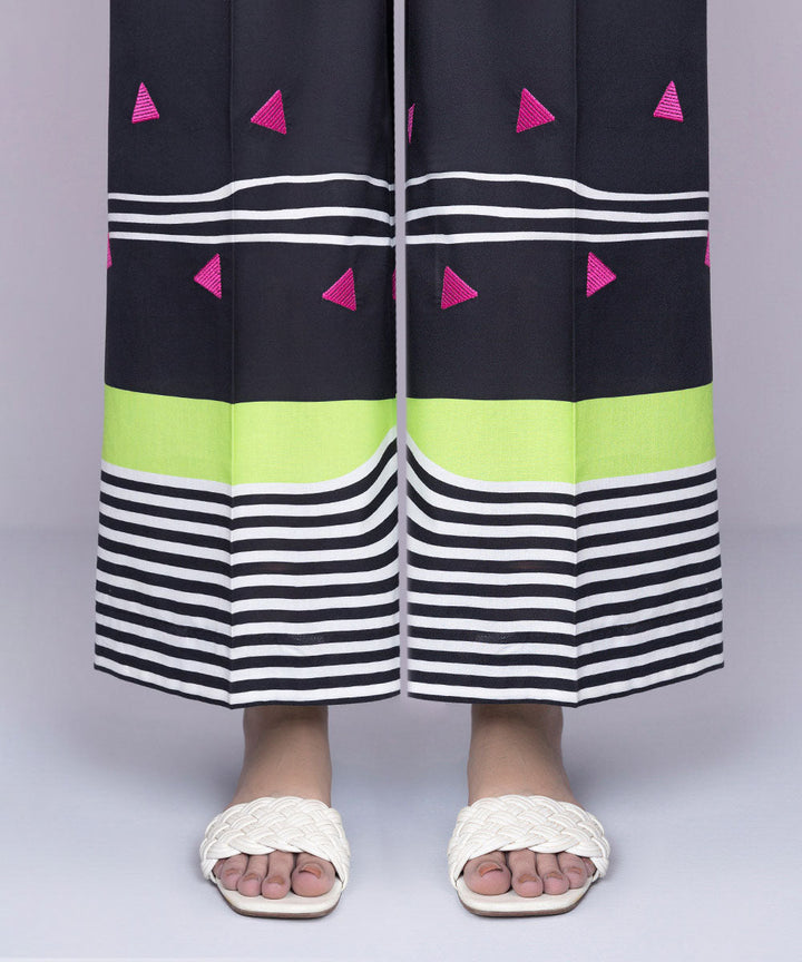 Embroidered Cambric Culottes