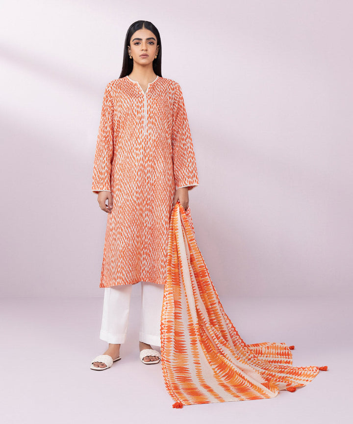 Printed Voile Dupatta