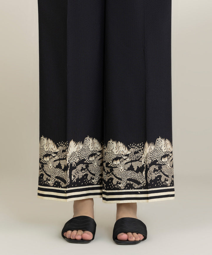 Printed Dobby Culottes