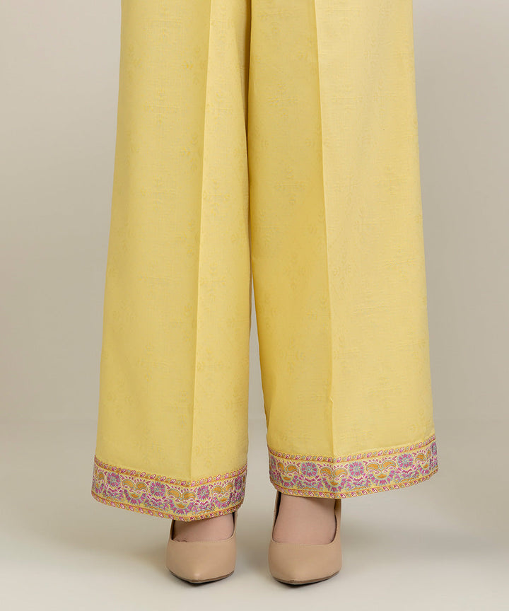 Embroidered Jacquard Culottes