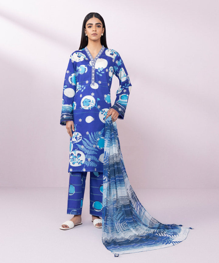 Printed Chiffon Dupatta