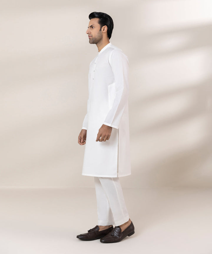 Embroidered Cotton Kurta