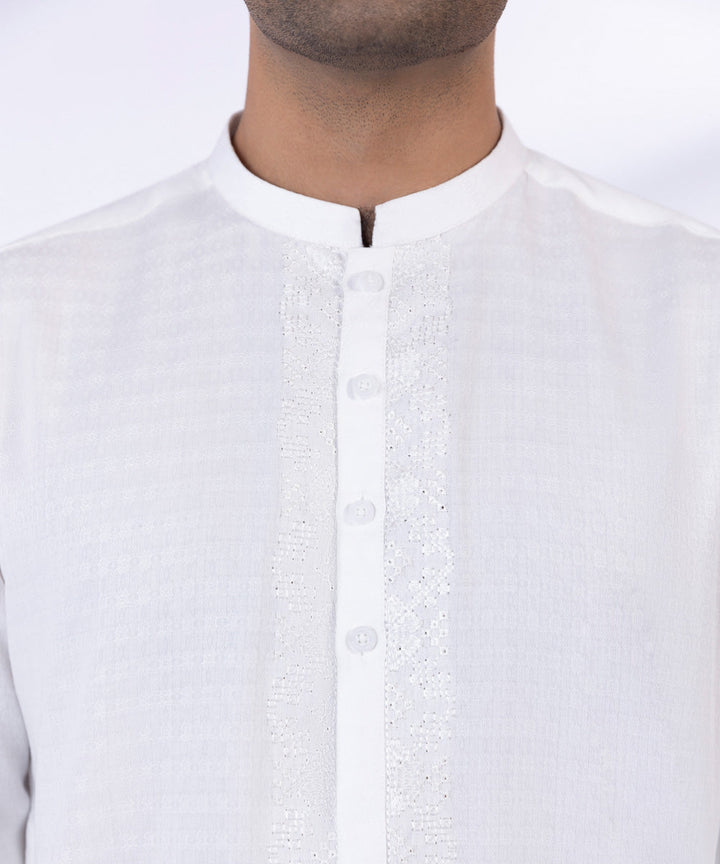 Embroidered Wash & Wear Kurta