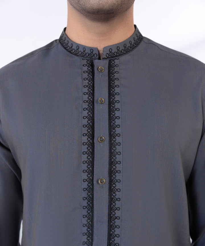 Embroidered Wash & Wear Kurta