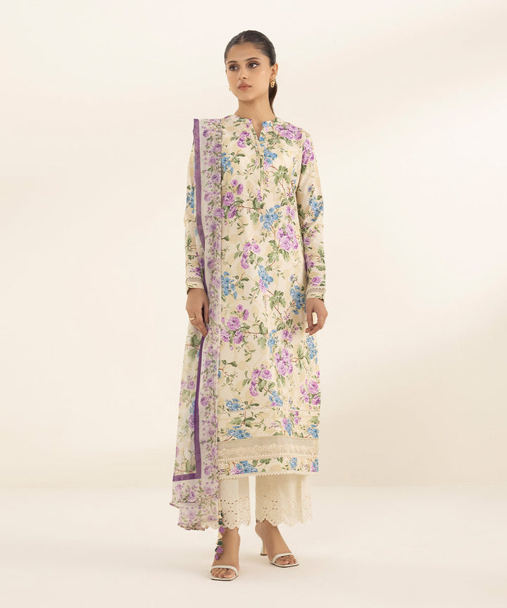 2 Piece - Printed Lawn Suit