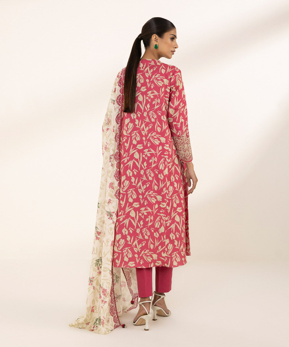 2 Piece - Embroidered Lawn Suit