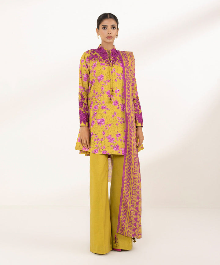 2 Piece - Embroidered Lawn Suit