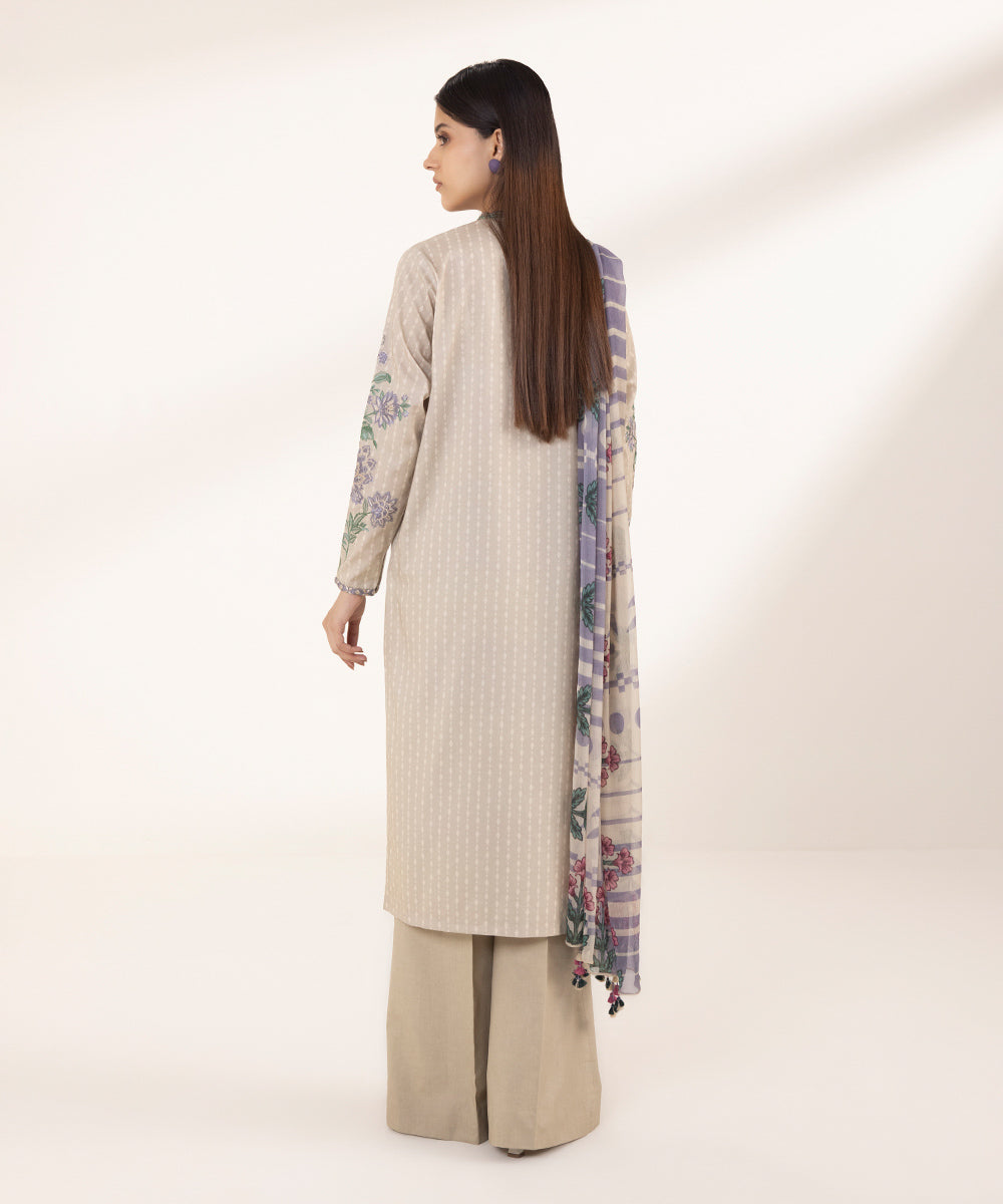 2 Piece - Embroidered Lawn Suit