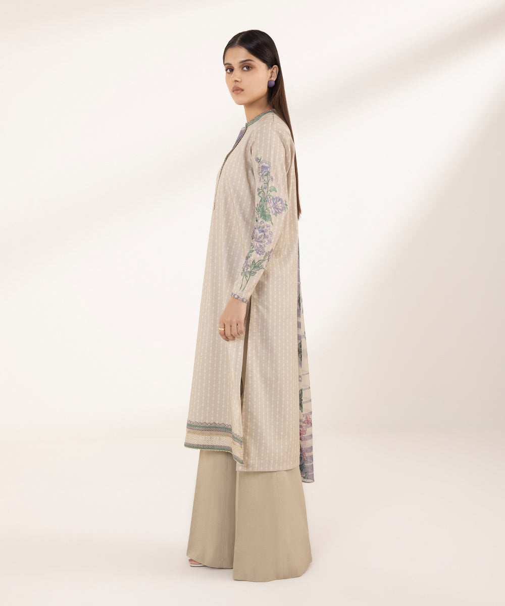 2 Piece - Embroidered Lawn Suit