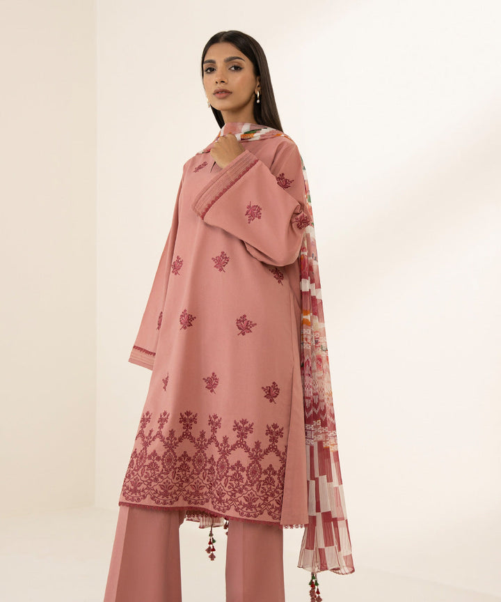 2 Piece - Embroidered Lawn Suit