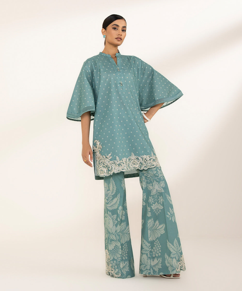 2 Piece - Embroidered Lawn Suit