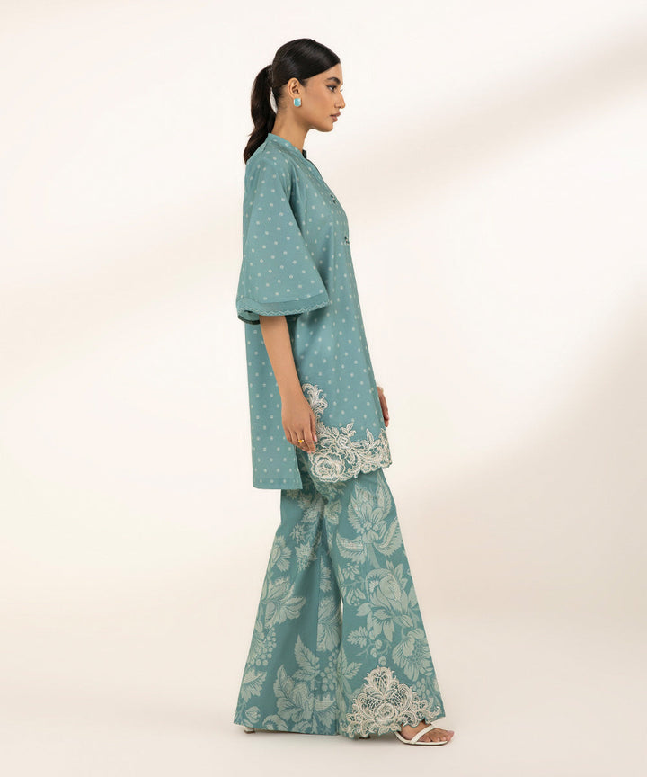 2 Piece - Embroidered Lawn Suit