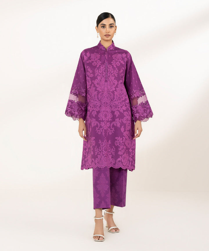 2 Piece - Embroidered Lawn Suit