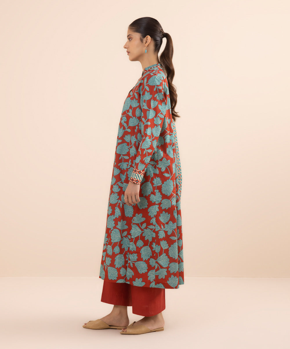 3 Piece - Printed Lawn Suit