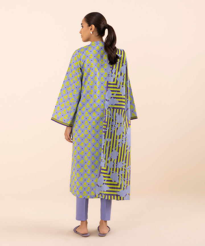 3 Piece - Printed Lawn Suit