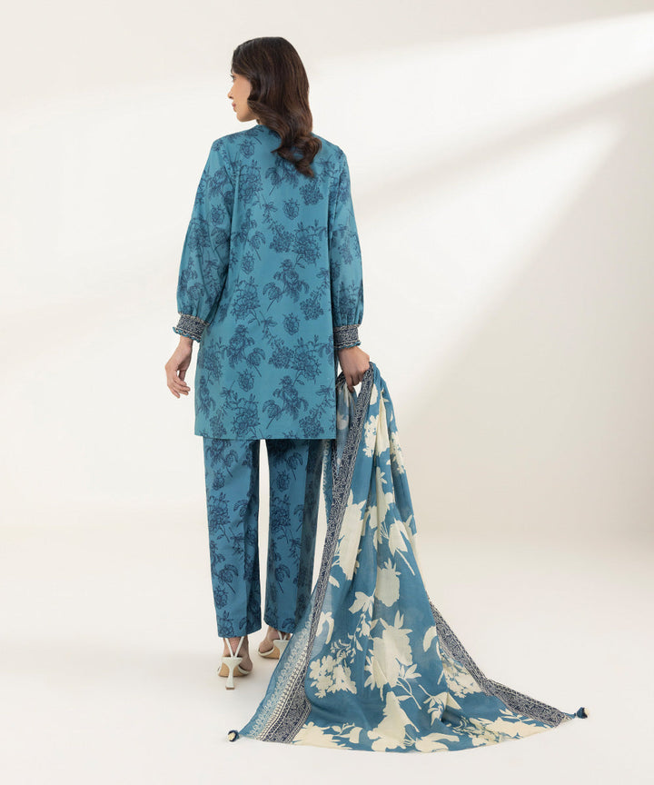 3 Piece - Printed Lawn Suit