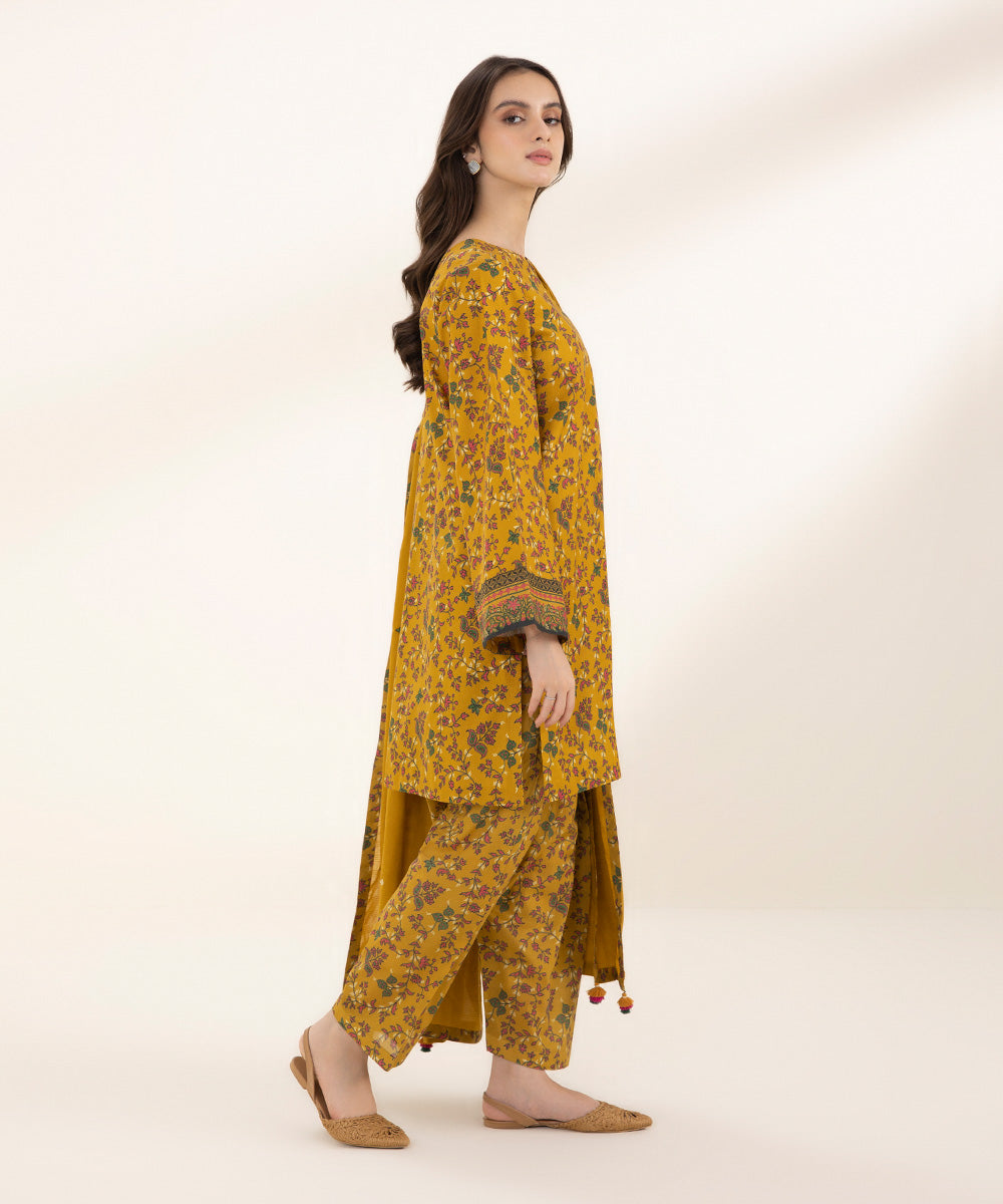 3 Piece - Embroidered Lawn Suit